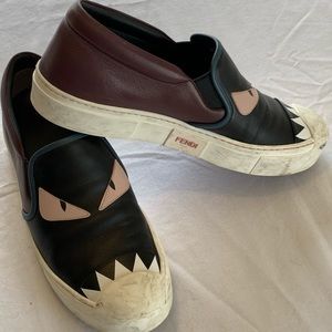 Fendi Monster Slip-on Sneaker